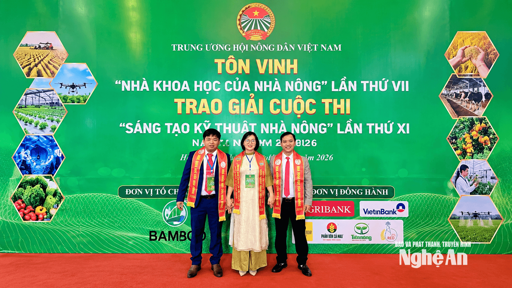 Nghệ An c&oacute; 2 "Nh&agrave; khoa học của nh&agrave; n&ocirc;ng" được t&ocirc;n vinh năm 2026